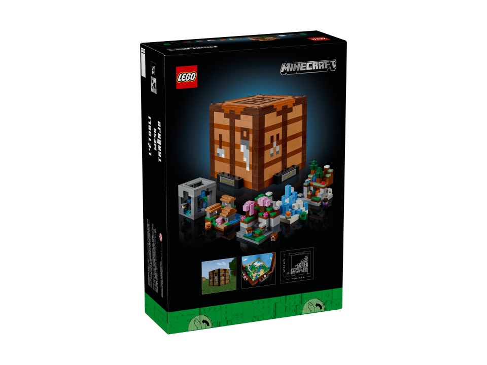 Lego Minecraft St Warsztatowy Zklock W Pl