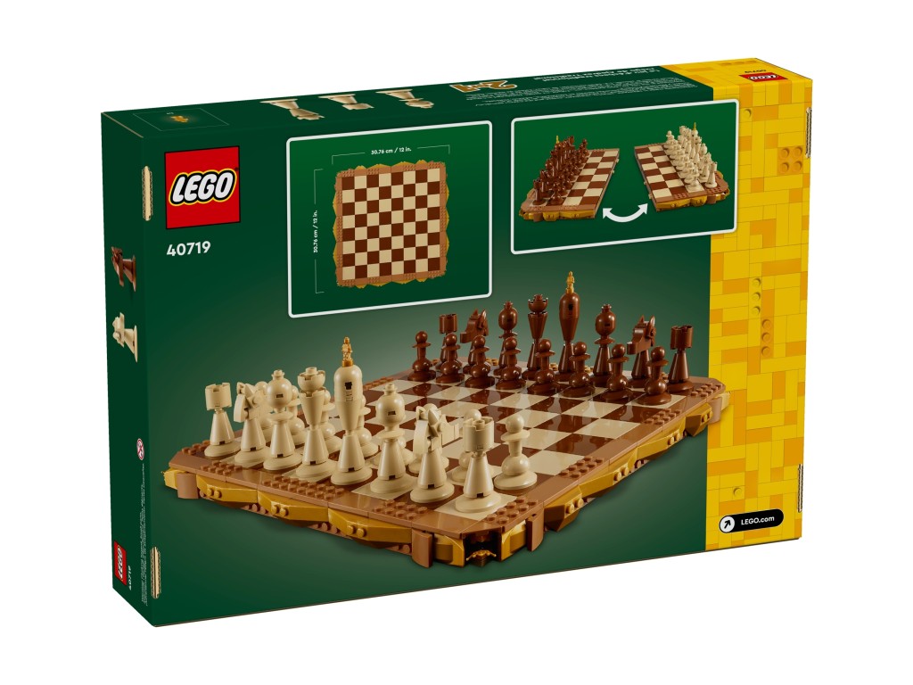 LEGO 40719 Tradycyjny zestaw szachów | zklocków.pl
