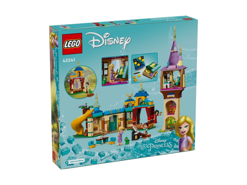 LEGO 43241 Disney Wieża Roszpunki i Dziarskie Kaczątko