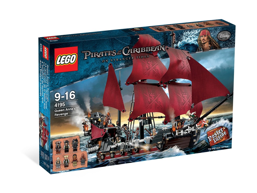 LEGO 4195 Pirates of the Caribbean Queen Anne's Revenge