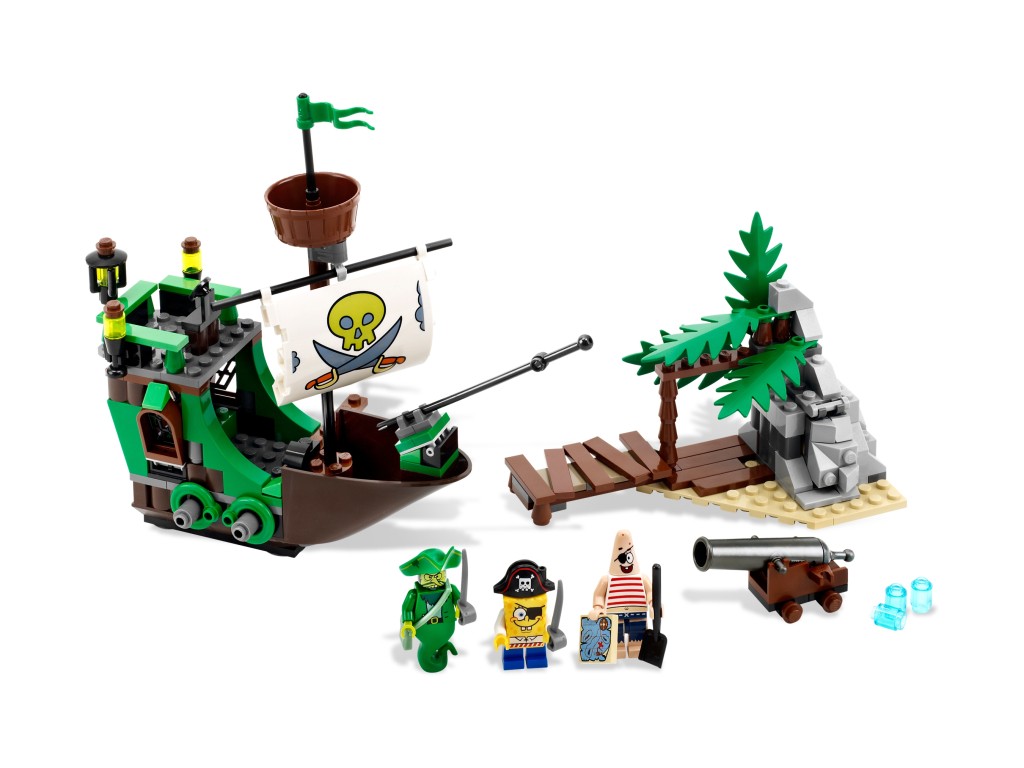 LEGO 3817 SpongeBob The Flying Dutchman zklocków.pl