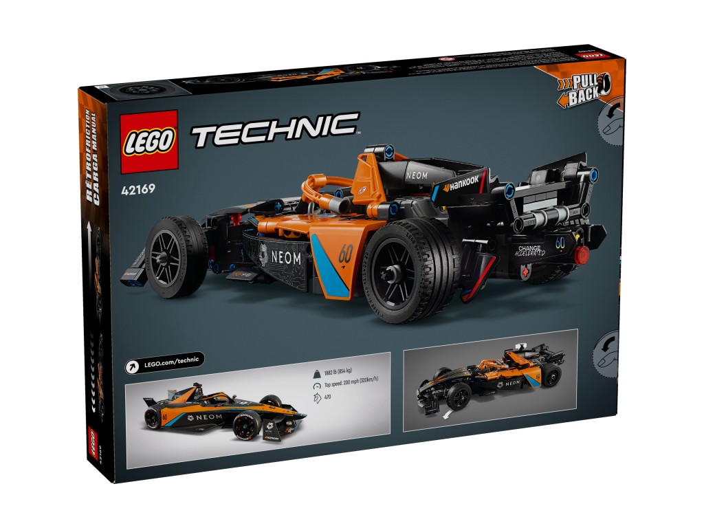 LEGO 42169 Technic NEOM McLaren Formula E Race Car