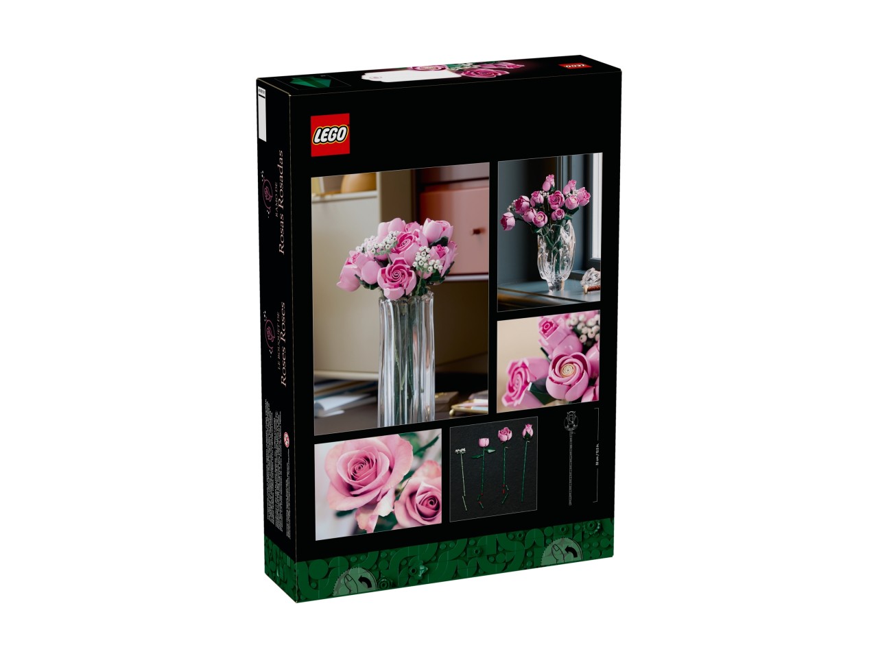 LEGO 10374 Botanicals Bukiet różowych róż | zklocków.pl