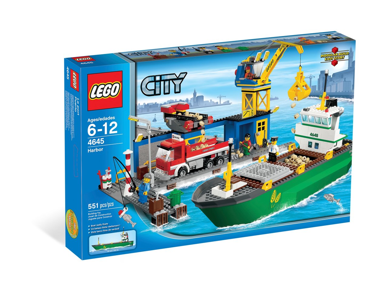 LEGO 4645 City Port - porównaj ceny | zklocków.pl