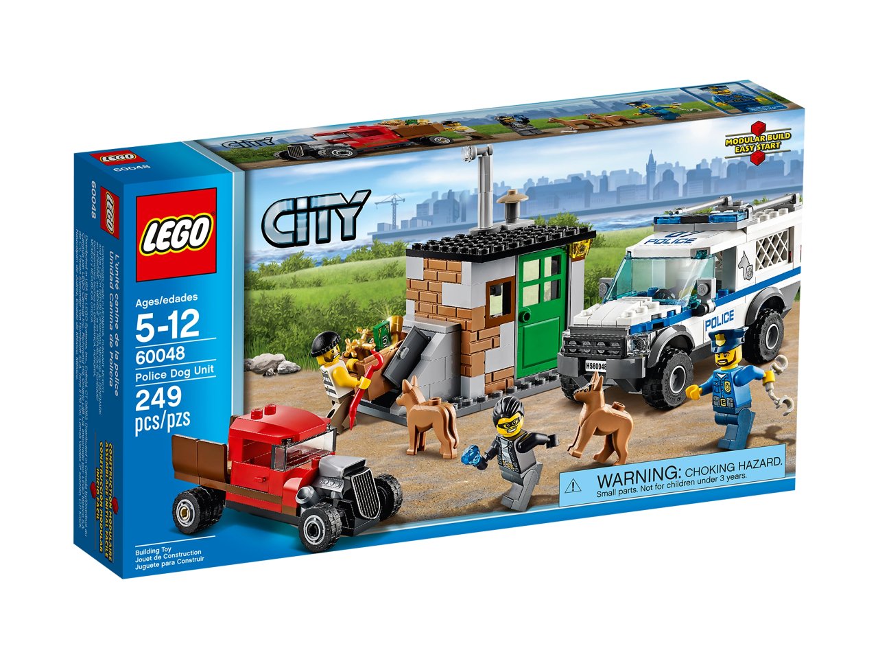 Конструктор lego city 60048 полицейский отряд с собакой