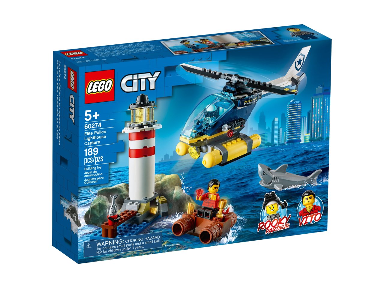 Lego city 60274 морская полиция захват на маяке