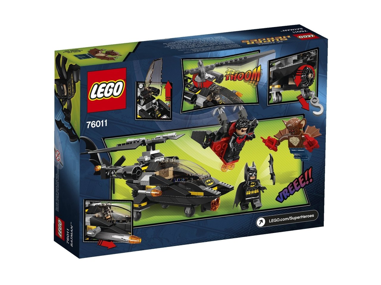 LEGO 76011 DC Comics Super Heroes Batman: Atak Człowieka Nietoperza