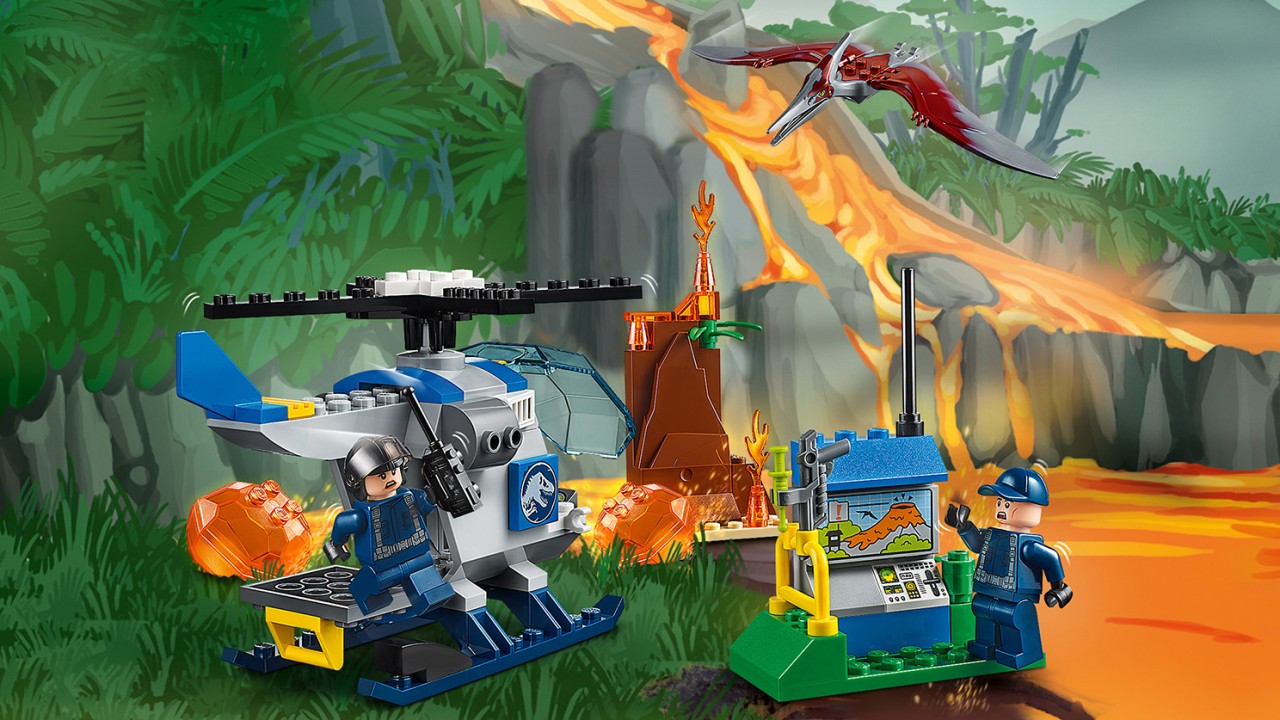Lego Juniors Ucieczka przed pteranodonem