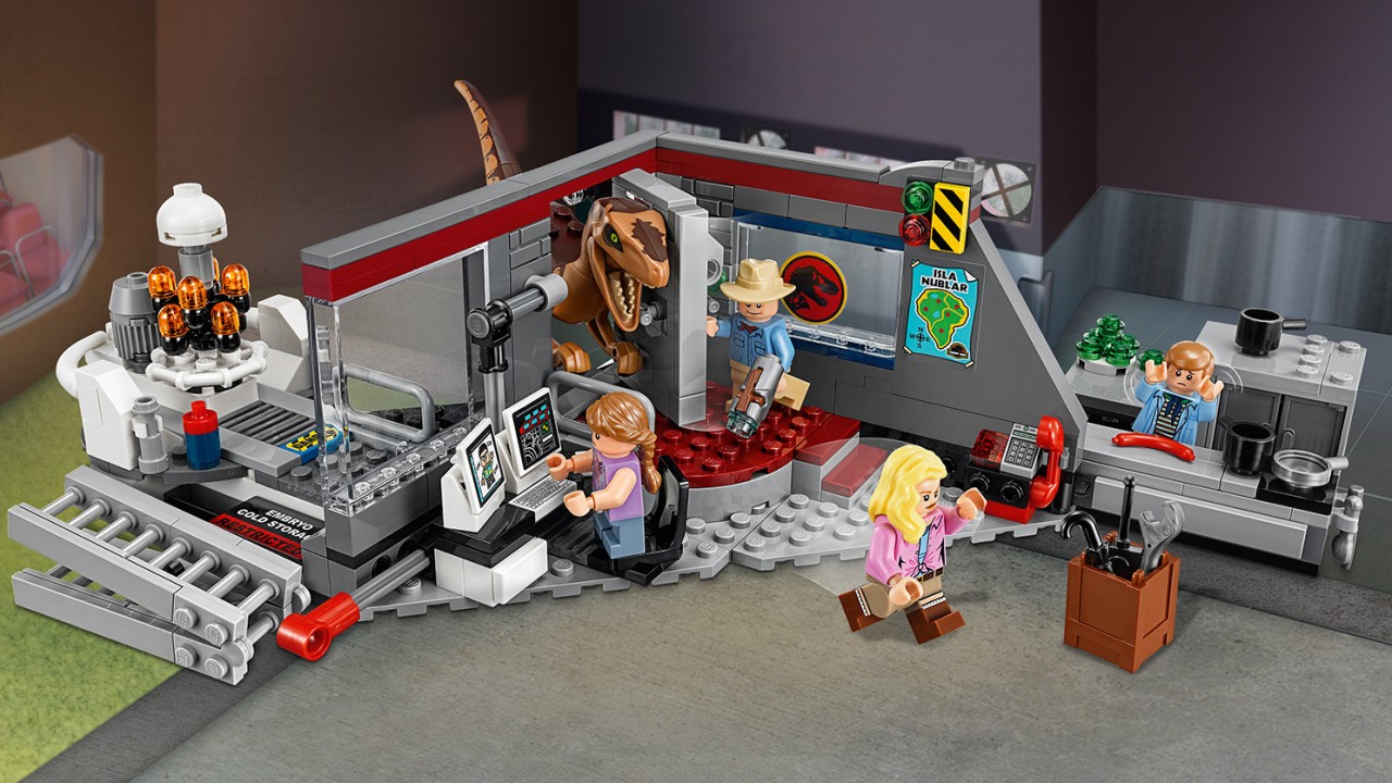 Lego Jurassic World™ Pościg raptorów 75932