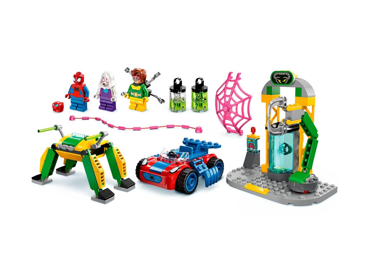 LEGO 10783 Marvel Spider-Man w laboratorium Doca Ocka