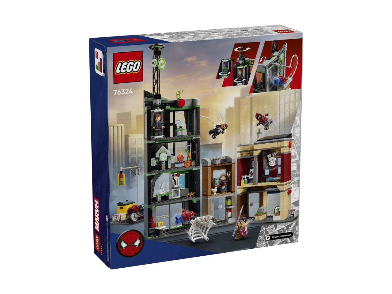 LEGO 76324 Marvel Spider-Man i Oscorp | zklocków.pl