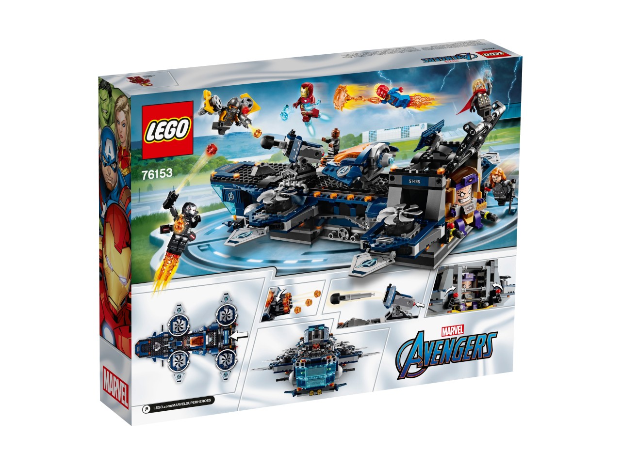LEGO 76153 Marvel Avengers Avengers Lotniskowiec