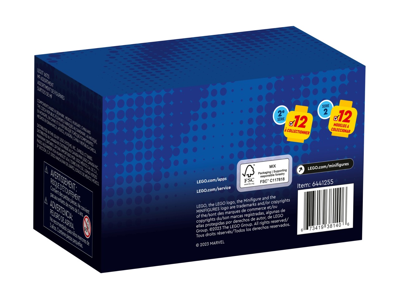 LEGO 66735 Minifigures Marvel Seria 2 – sześciopak