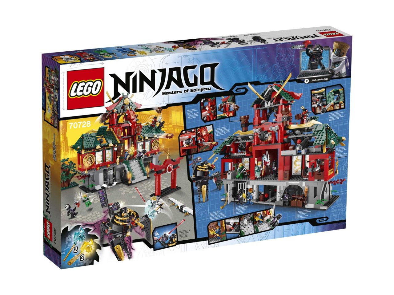 Lego 70728 Ninjago Bitwa O Ninjago 