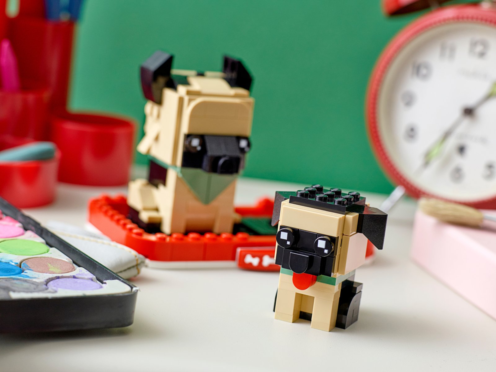 Figurki piesków z serii LEGO BrickHeadz