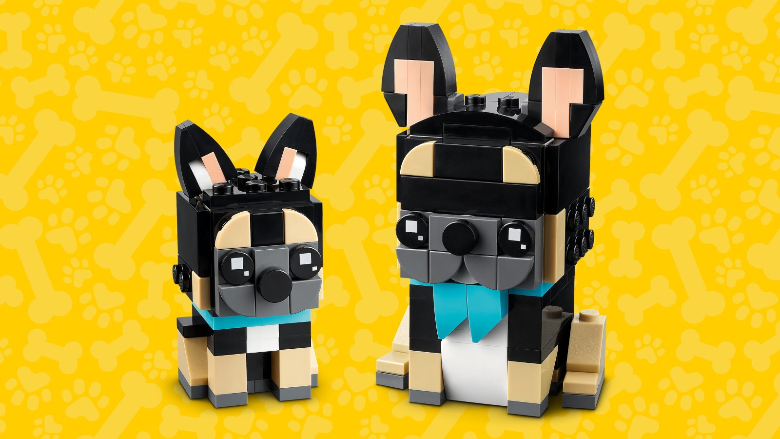 Figurki piesków z serii LEGO BrickHeadz