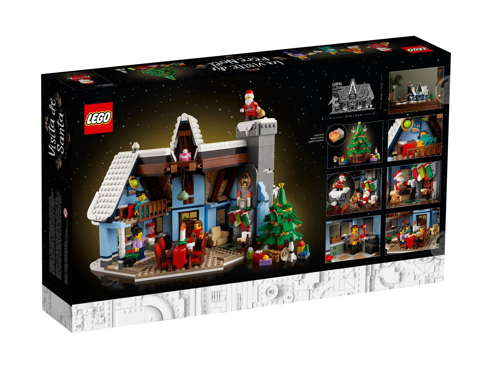 LEGO Wizyta Świętego Mikołaja 10293