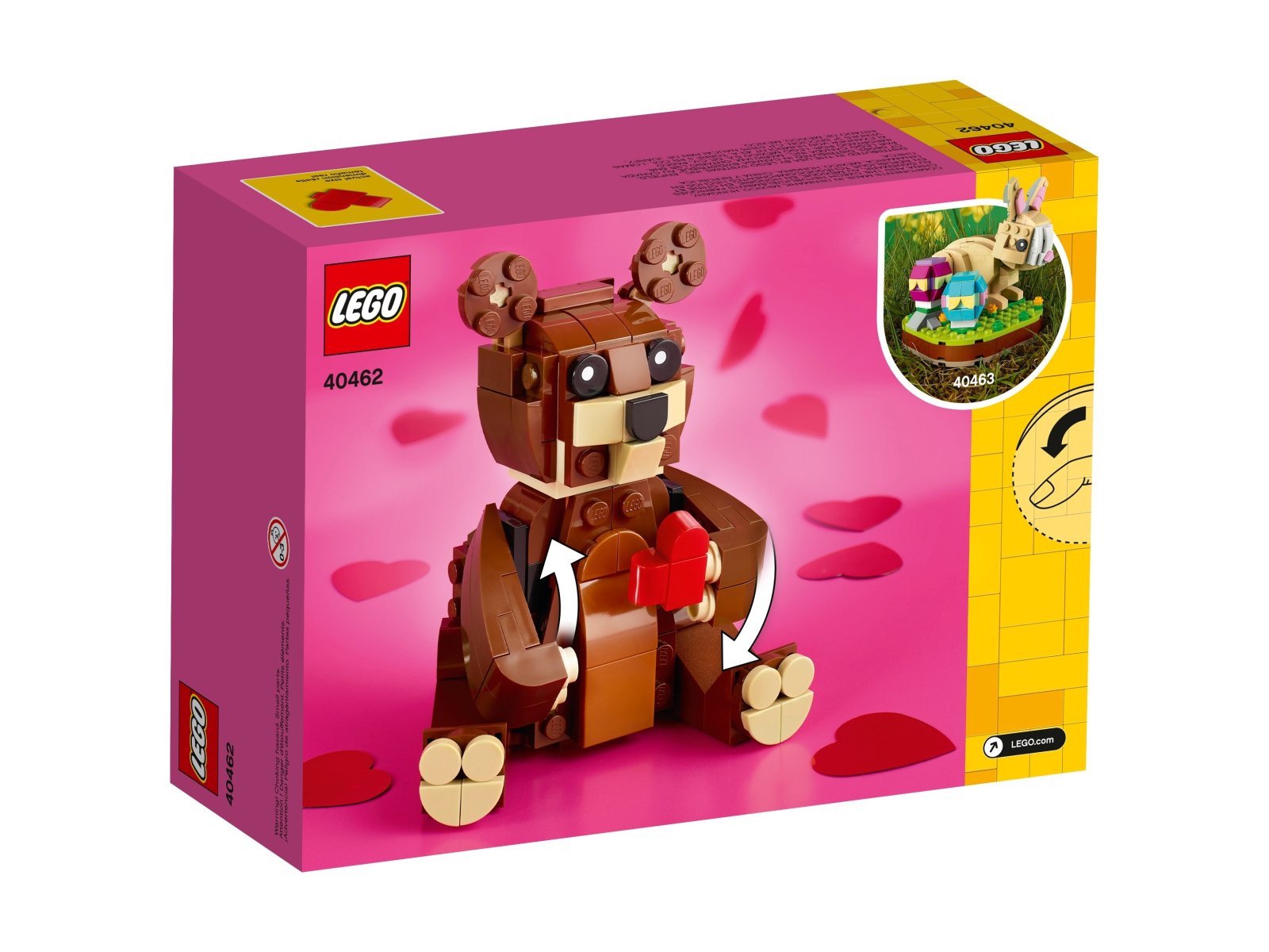 LEGO 40462 Walentynkowy niedźwiedź brunatny