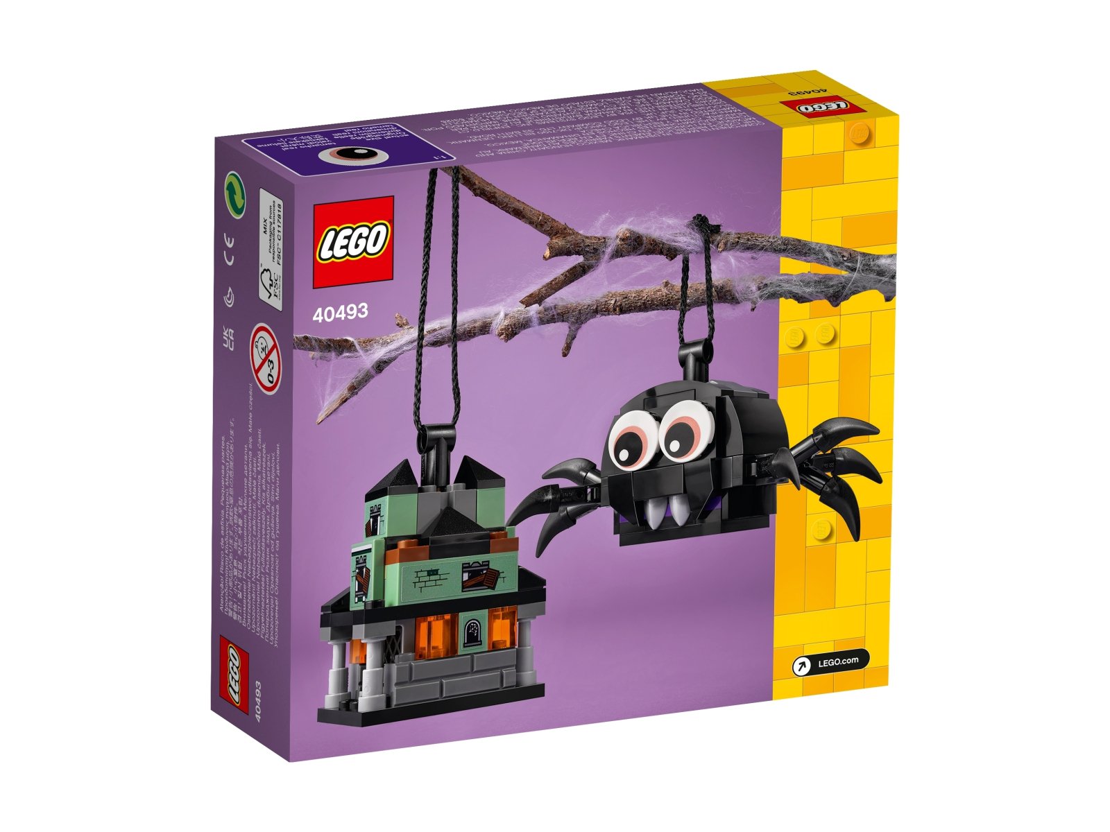 LEGO 40493 Pająk i nawiedzony dom