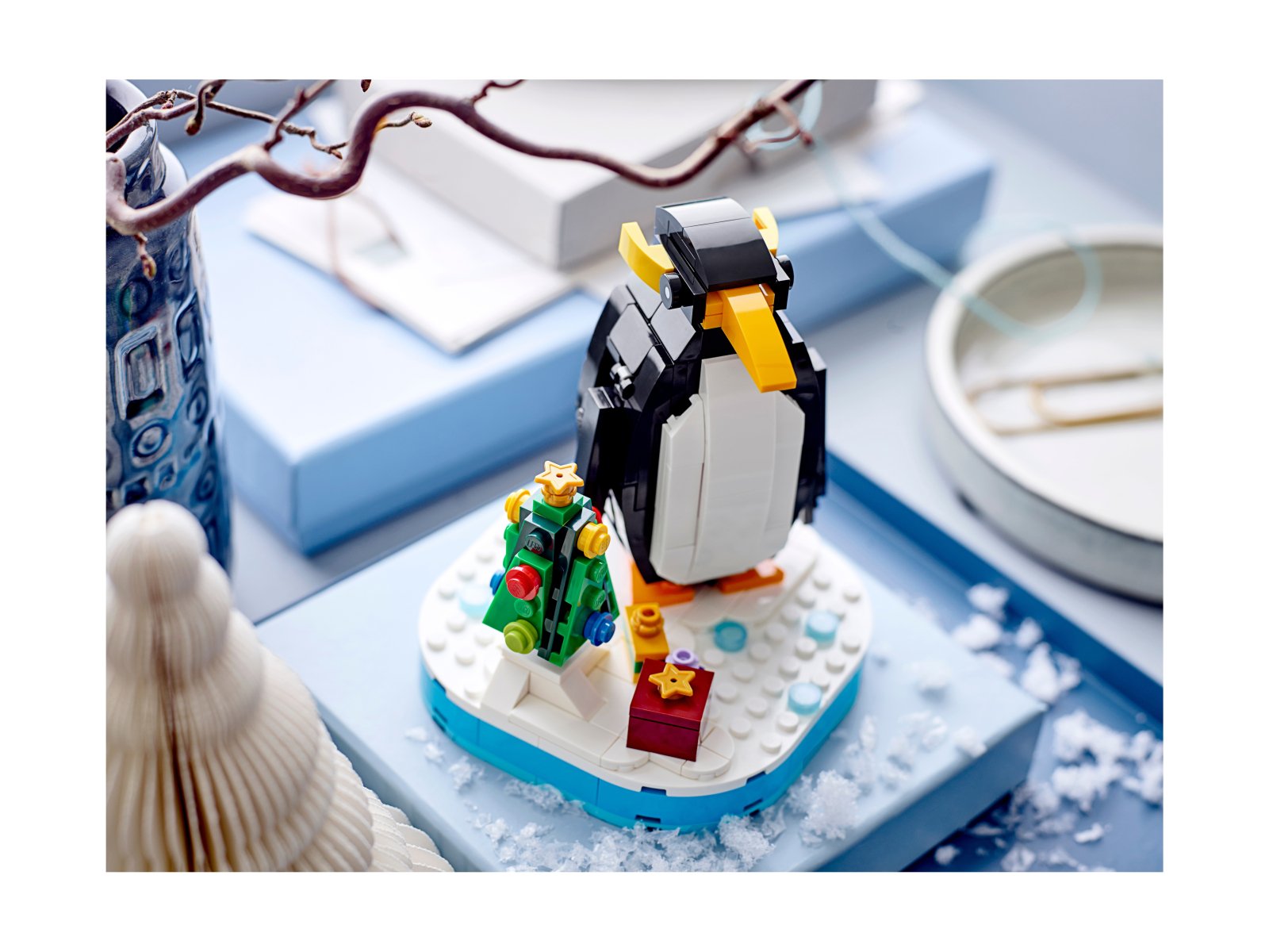 LEGO 40498 Bożonarodzeniowy pingwin