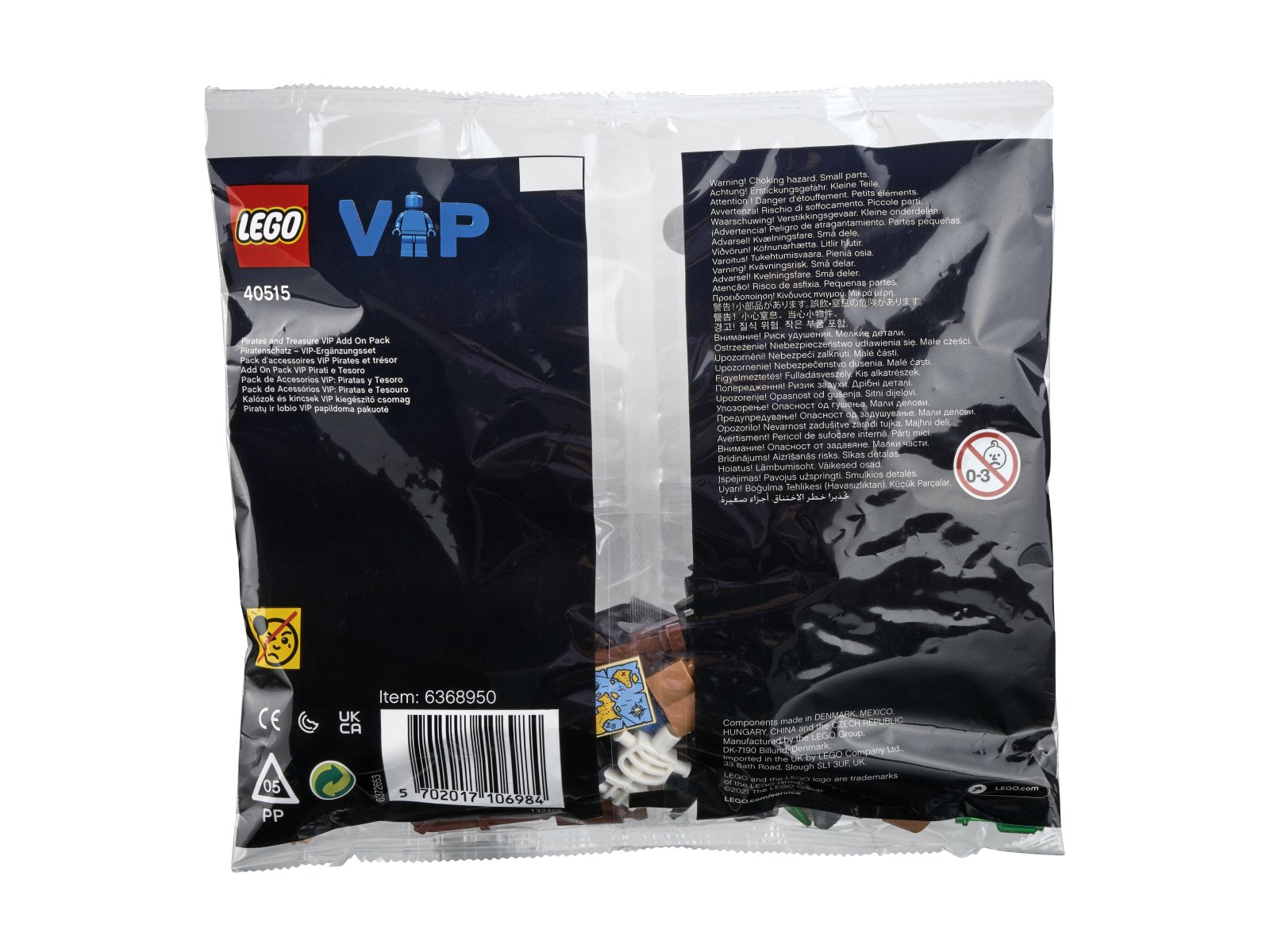 LEGO 40515 Piraci i skarby — zestaw dodatkowy VIP