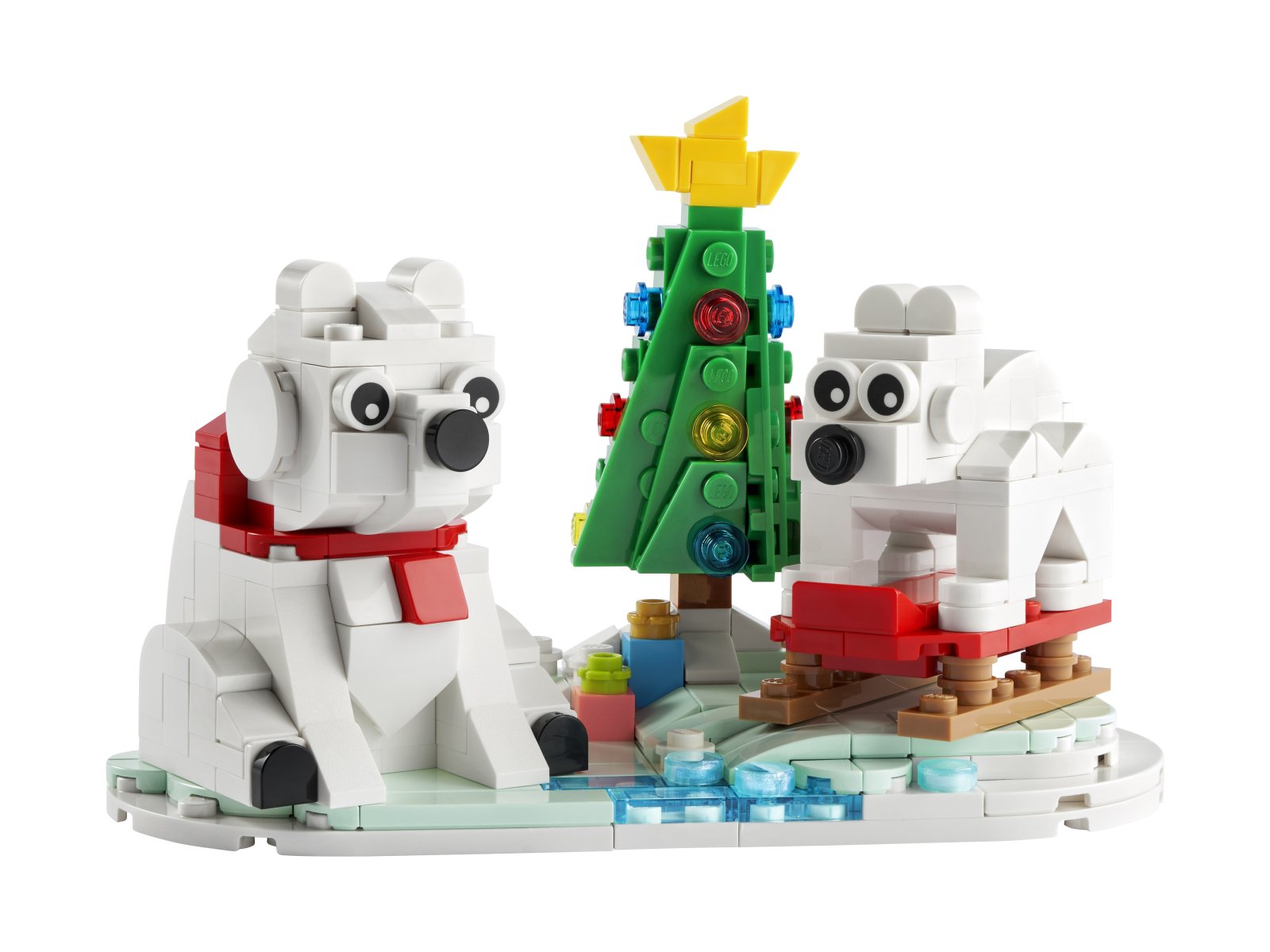 LEGO Zimowe niedźwiedzie polarne 40571
