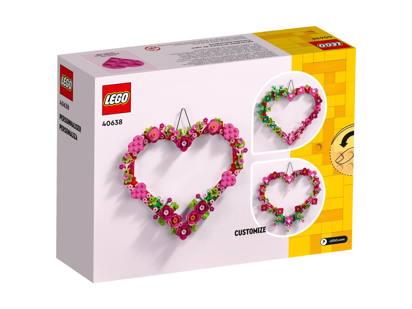 LEGO 40638 Ozdoba w kształcie serca