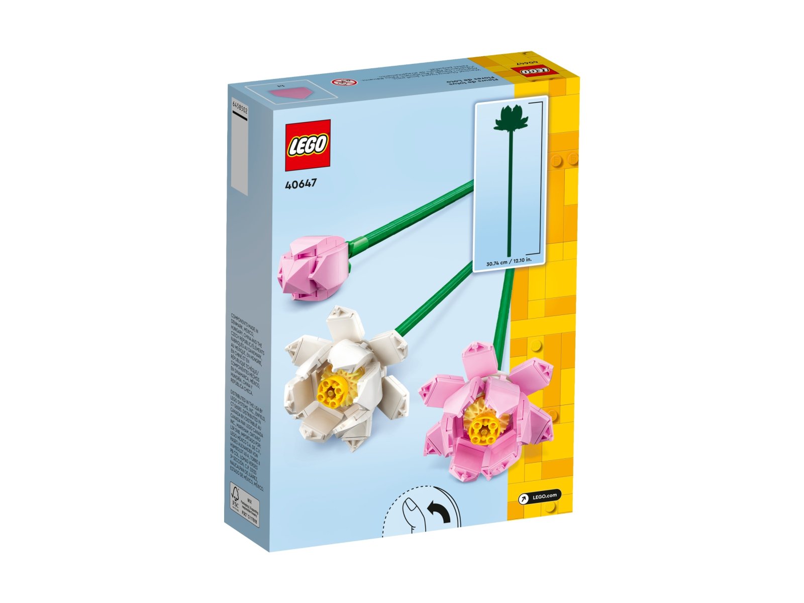 LEGO 40647 Kwiaty lotosu