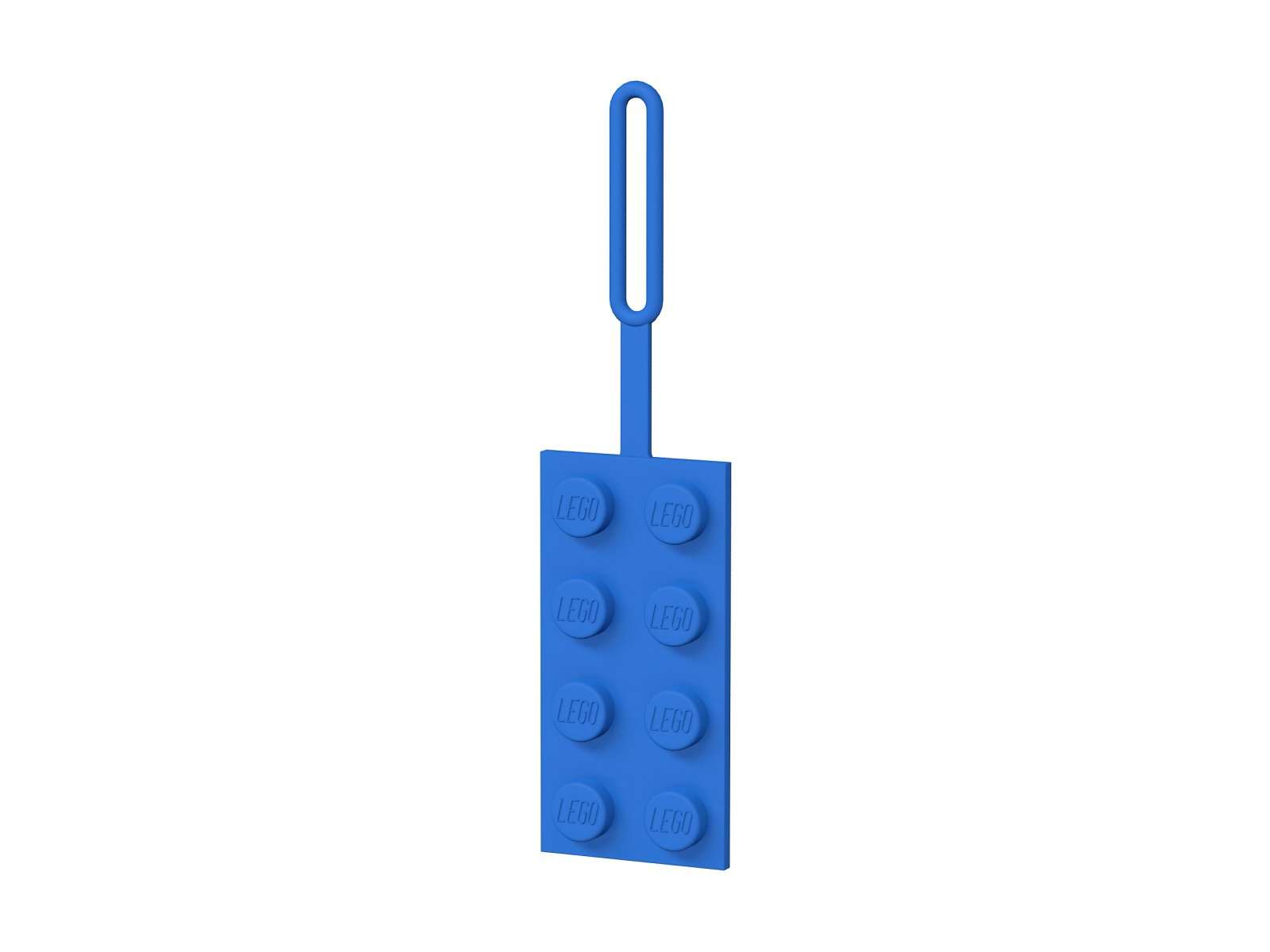 LEGO Niebieska zawieszka na bagaż 2x4 5005543