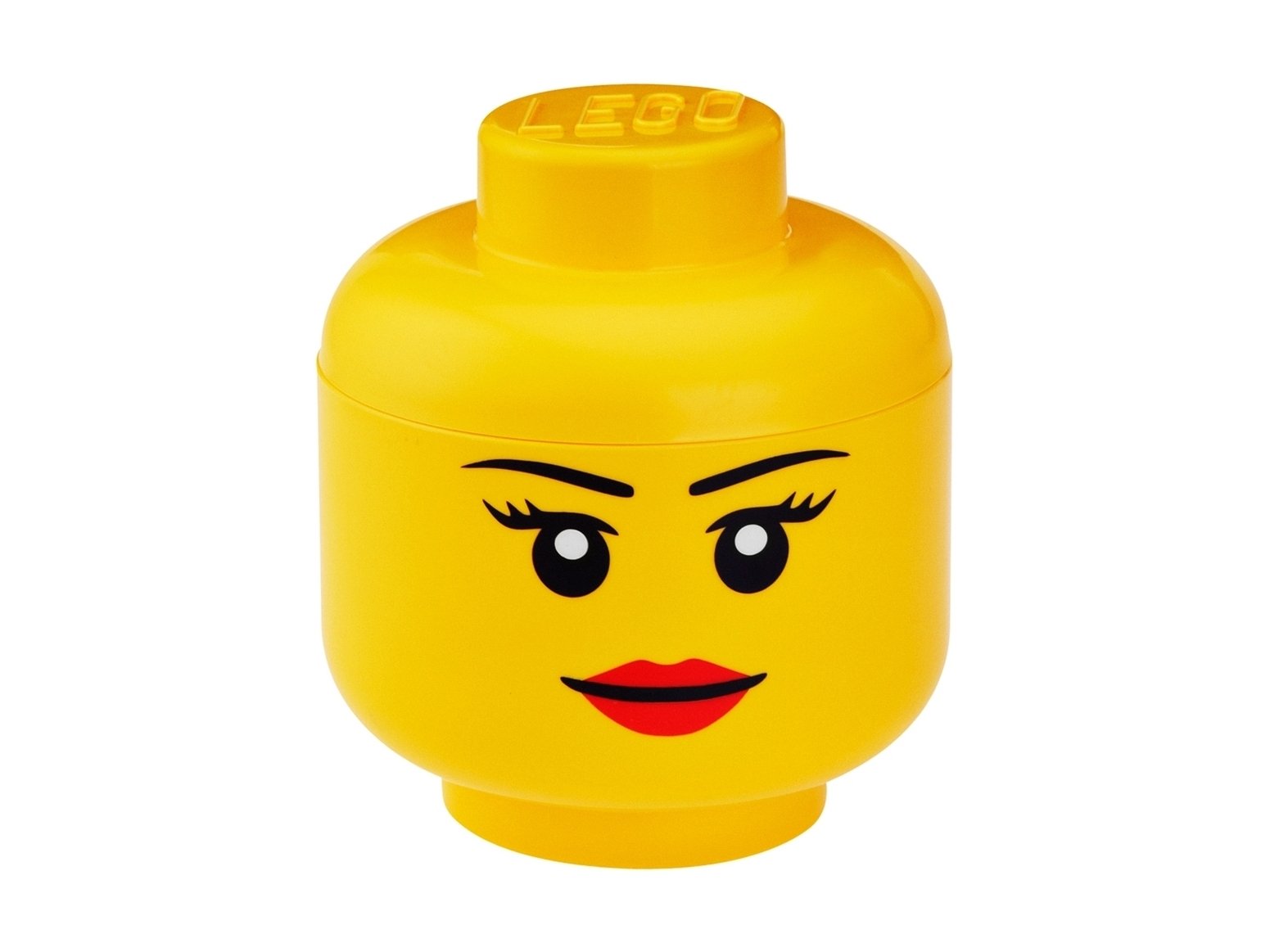LEGO Pojemnik w kształcie głowy minifigurki – mały, dziewczynka 5006145