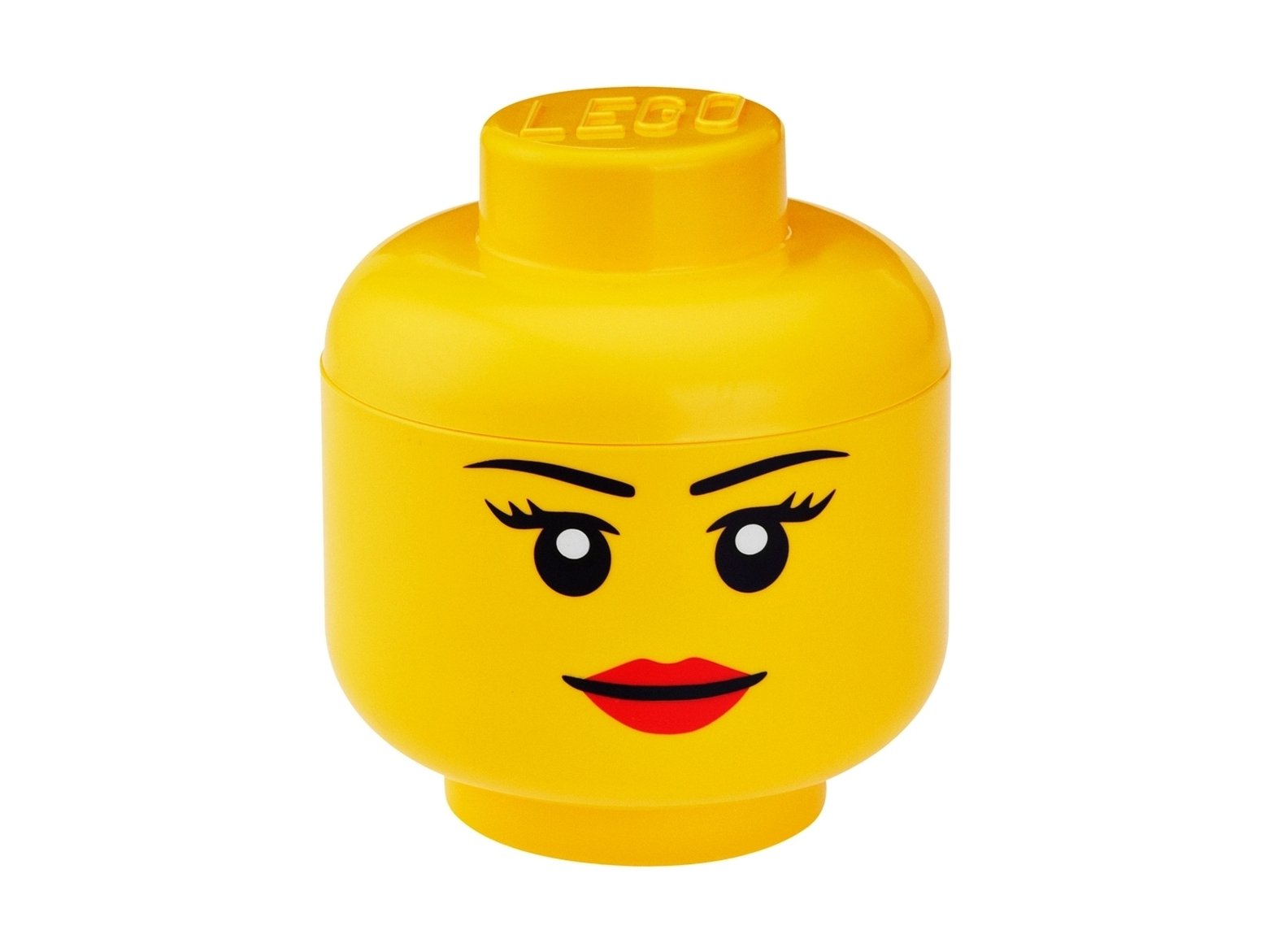 LEGO Pojemnik w kształcie głowy minifigurki – duży, dziewczynka 5006147