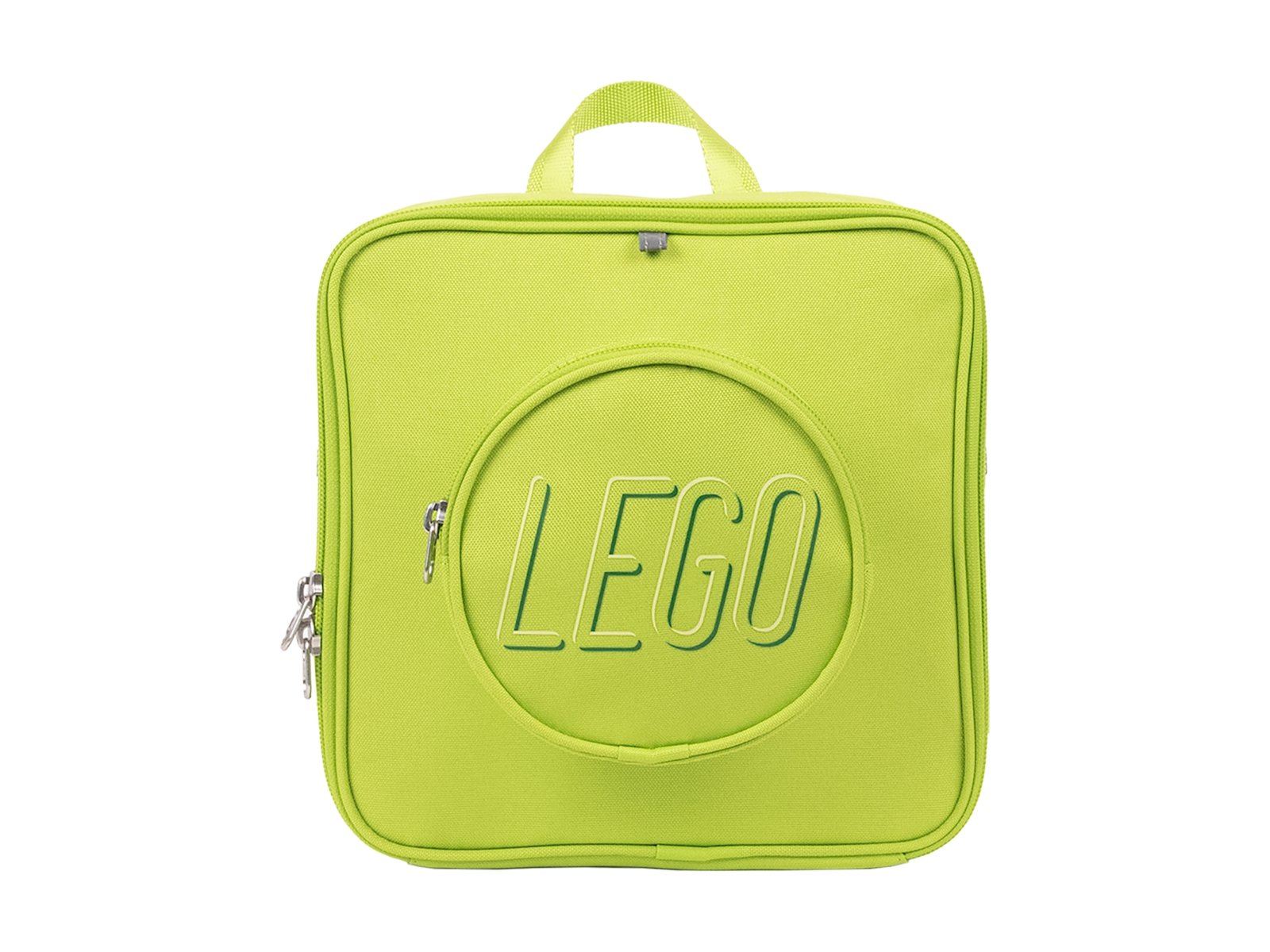 LEGO 5006496 Mały plecak-klocek w kolorze limonkowym