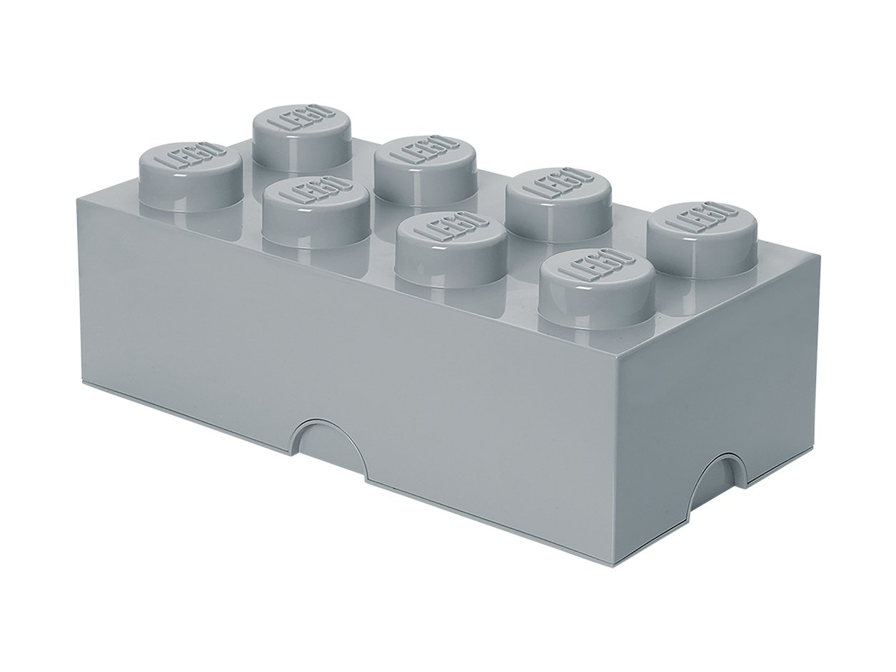 LEGO 5006915 Szarobłękitne pudełko z 8 wypustkami