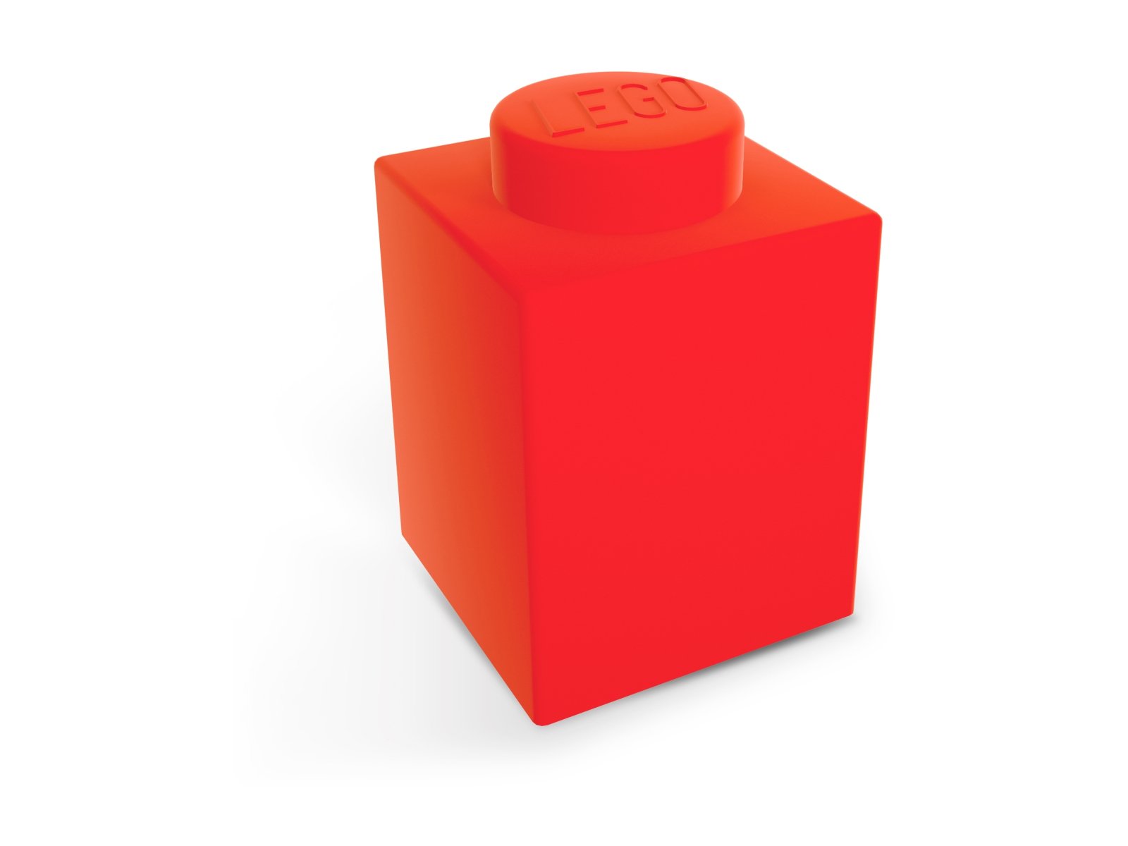 LEGO 5007231 Lampka nocna w kształcie klocka 1 × 1 — czerwona