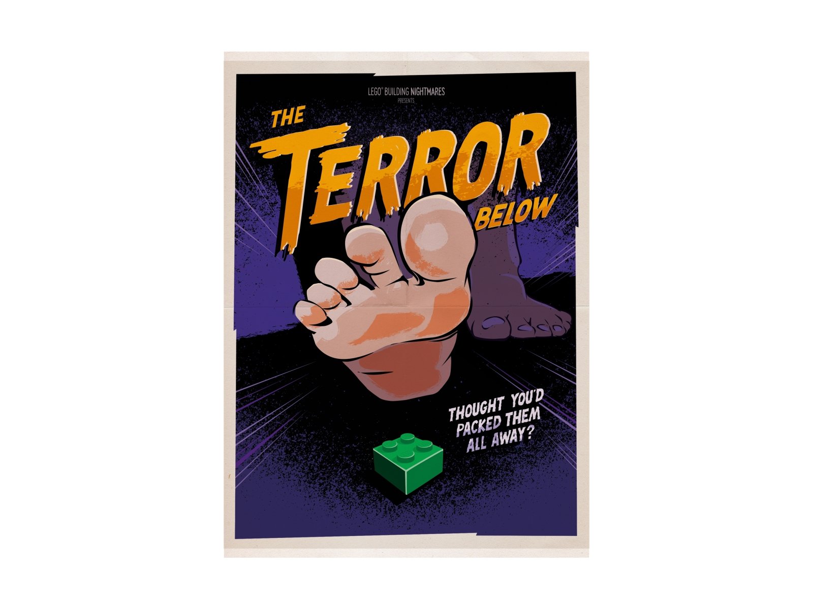 LEGO 5008238 Plakat „The Terror Below”