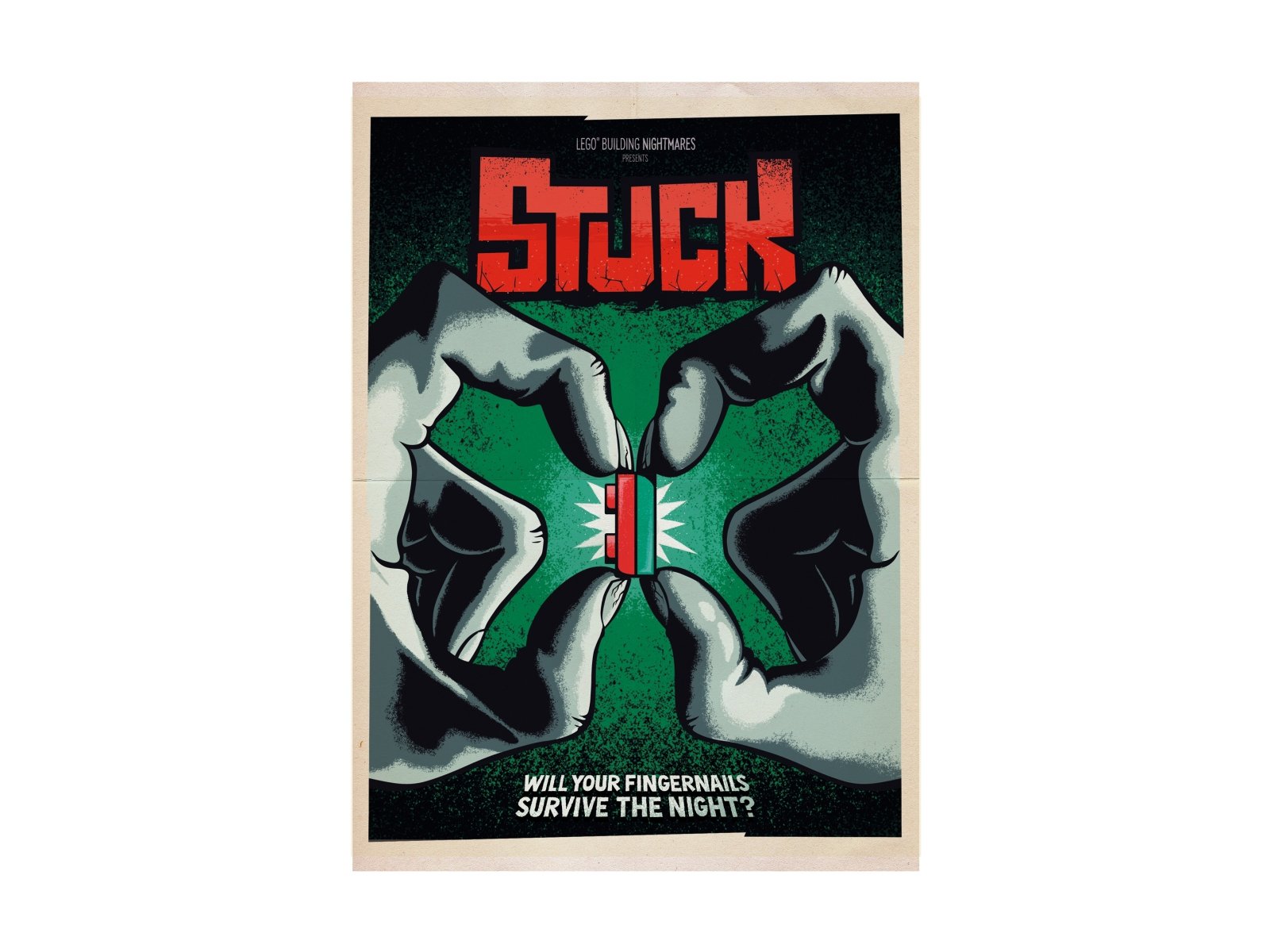 LEGO 5008242 Plakat „Stuck”