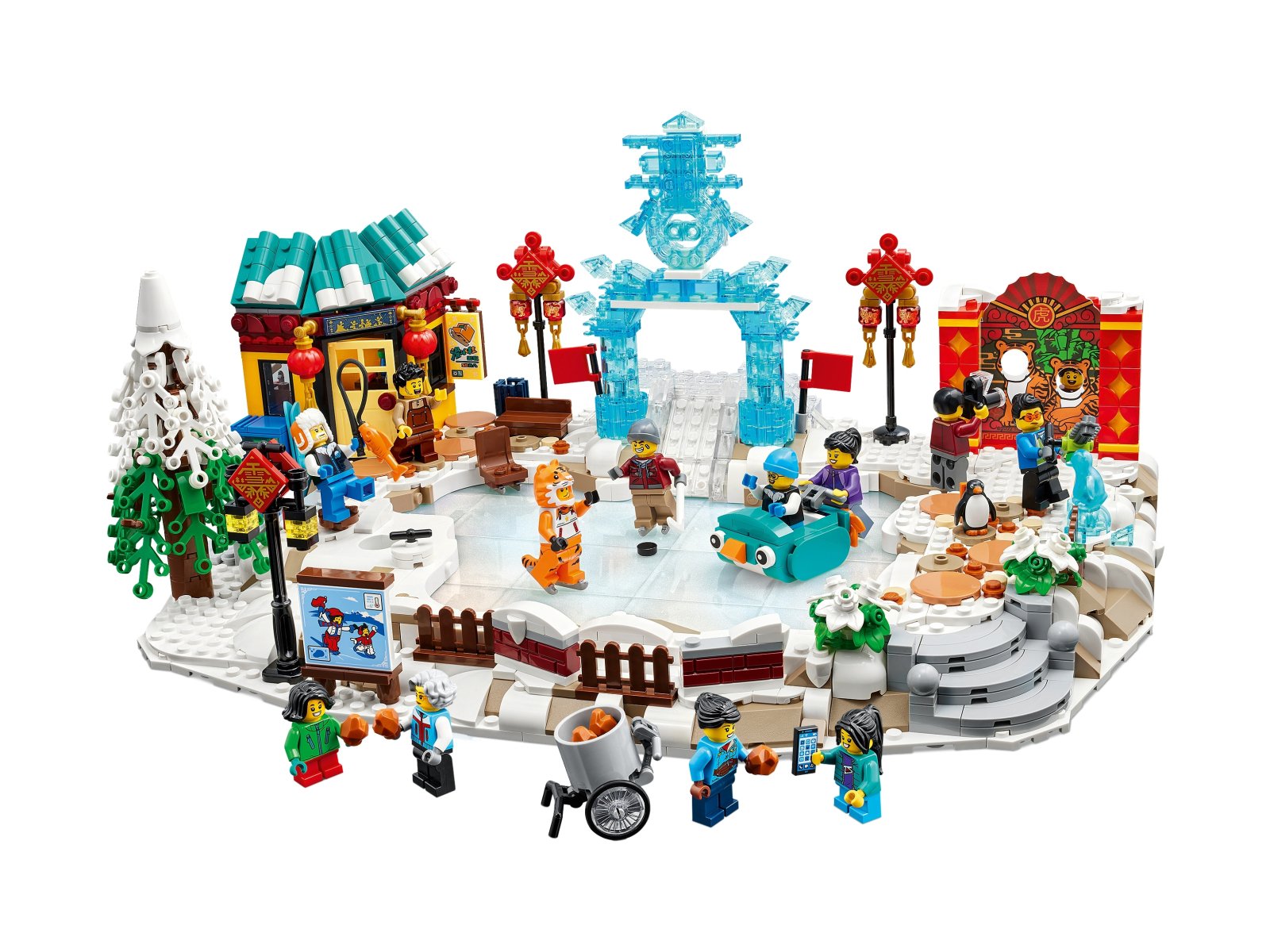 LEGO Nowy Rok Księżycowy — Festiwal Lodu 80109