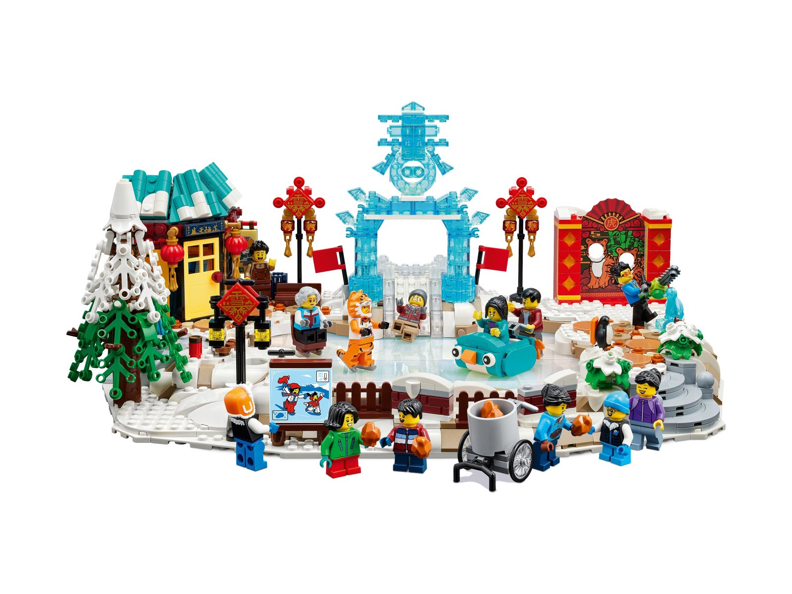 LEGO 80109 Nowy Rok Księżycowy — Festiwal Lodu