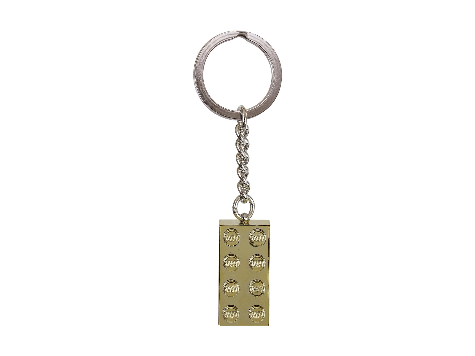 LEGO Brelok do kluczy ze złotym klockiem LEGO® 2x4 850808