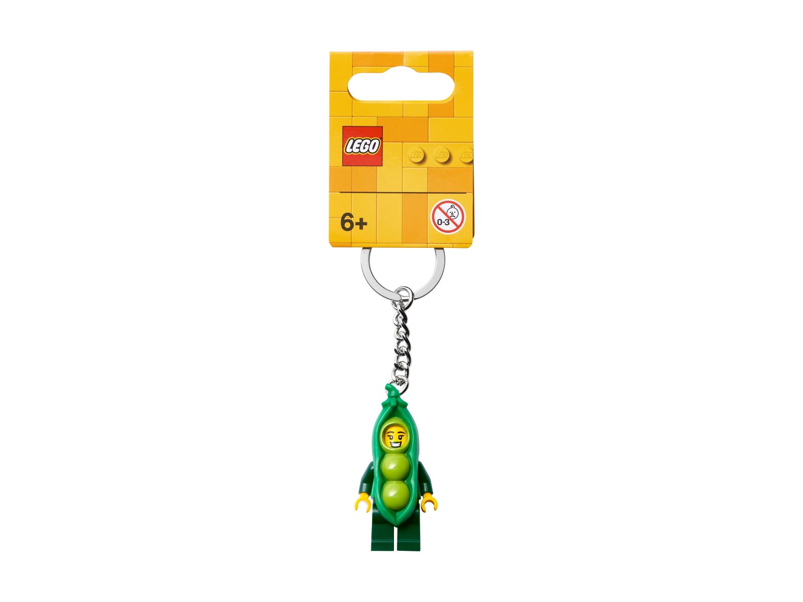 LEGO 854080 Breloczek z dziewczynką w kostiumie groszku