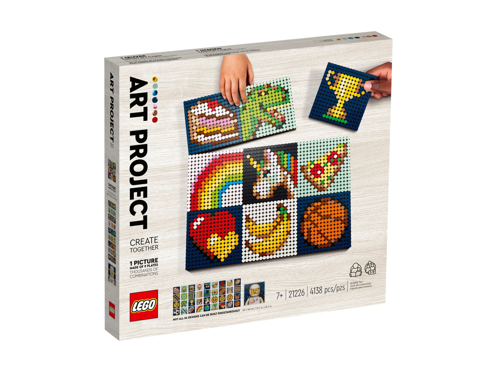 LEGO 21226 Projekt artystyczny — twórzmy razem