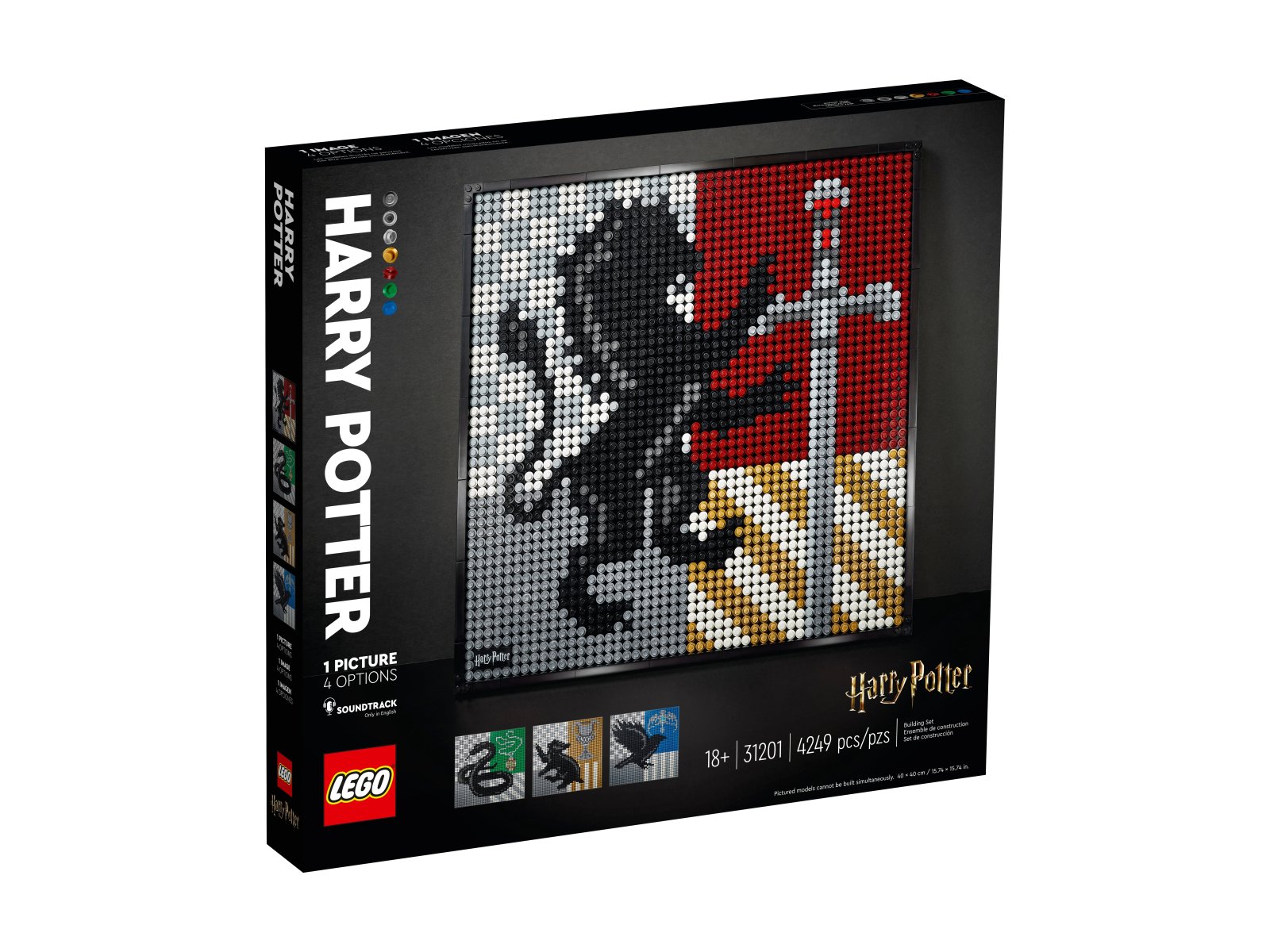 LEGO Art Harry Potter™ Herby Hogwartu™ 31201