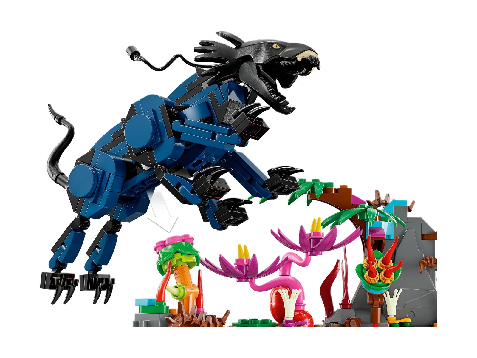 LEGO 75571 Avatar Neytiri i Thanator kontra Quaritch w kombinezonie PZM