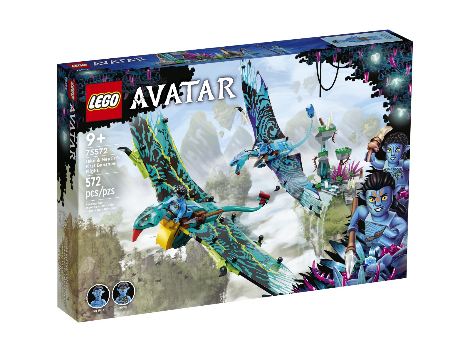 LEGO Avatar Pierwszy lot na zmorze Jake’a i Neytiri 75572