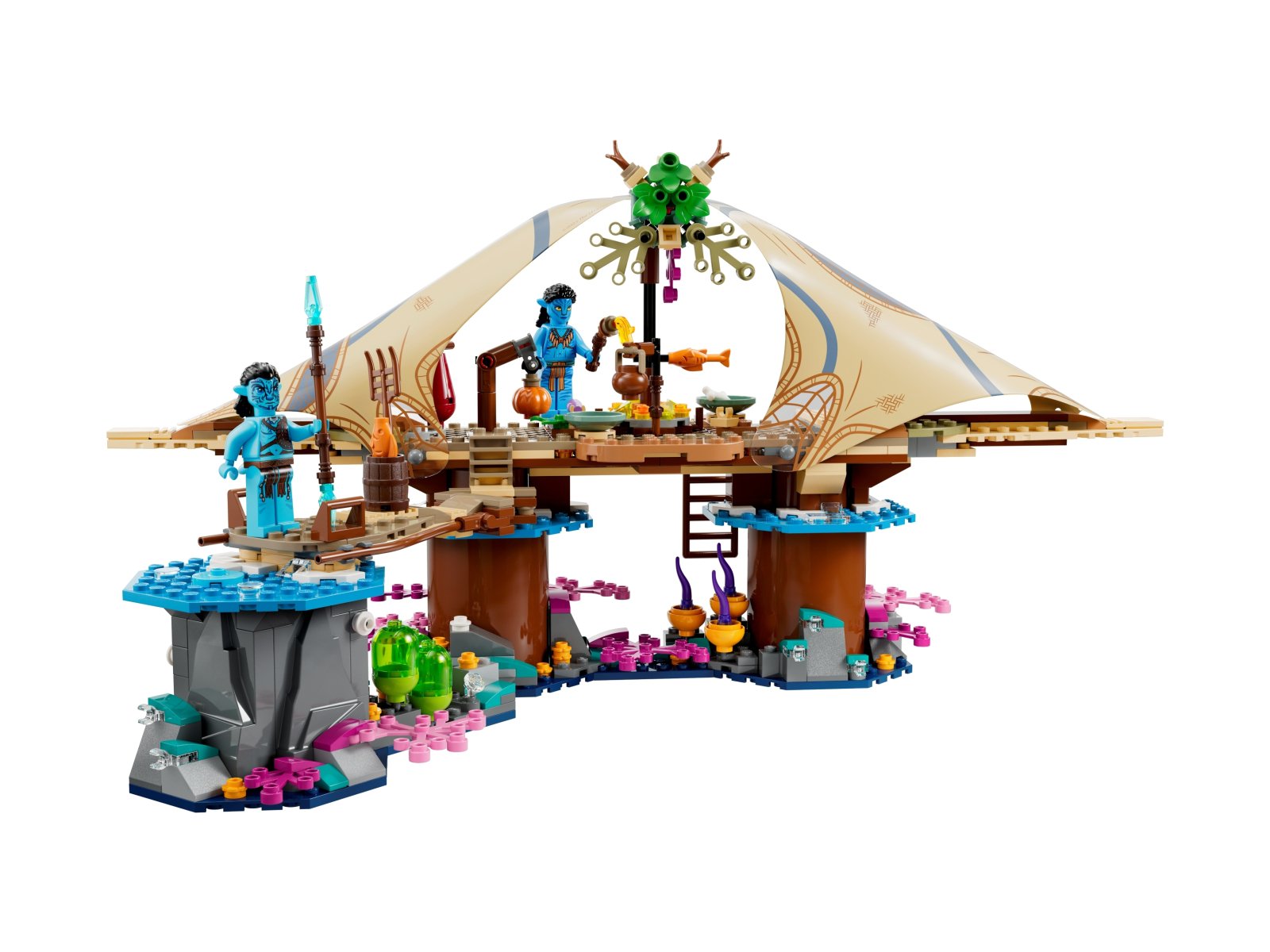 LEGO 75578 Dom na rafie klanu Metkayina