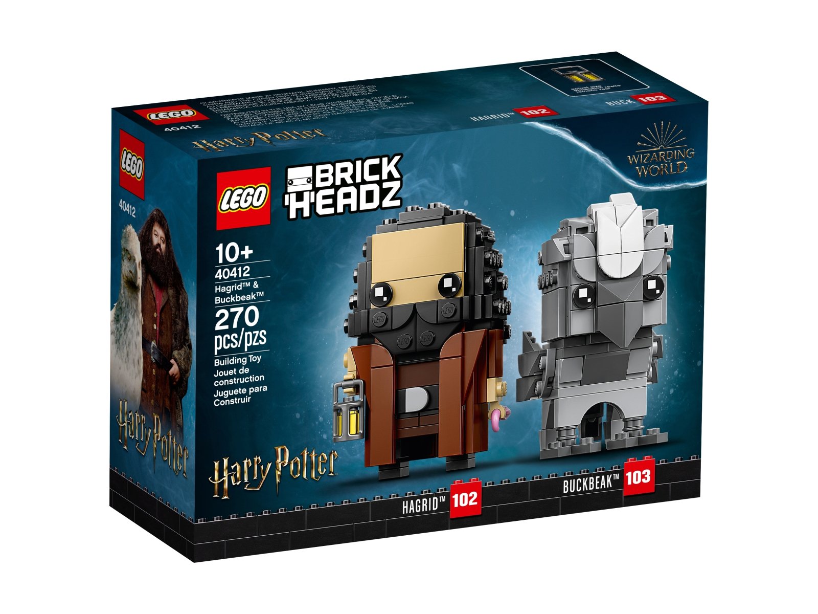 LEGO 40412 BrickHeadz Hagrid™ i Hardodziob™