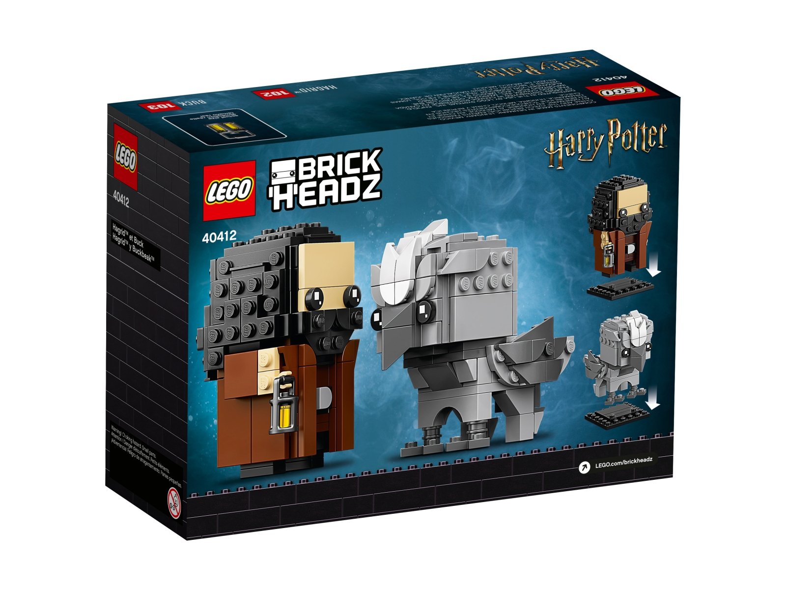 LEGO 40412 BrickHeadz Hagrid™ i Hardodziob™
