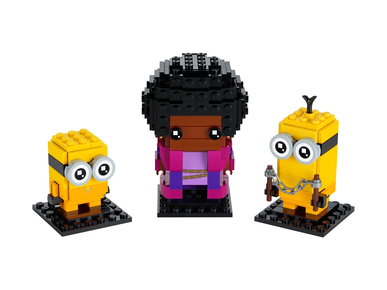 LEGO BrickHeadz 40421 Belle Bottom, Kevin i Bob