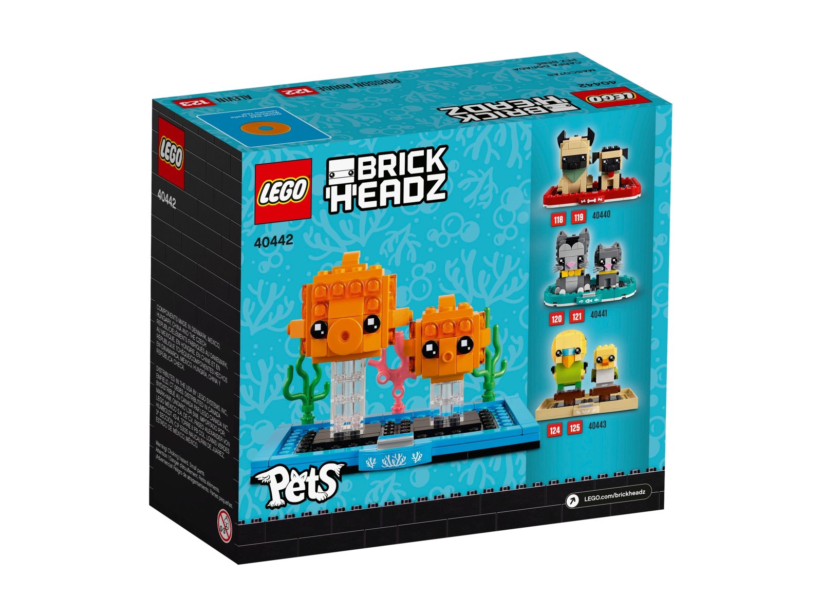 LEGO BrickHeadz 40442 Złota rybka