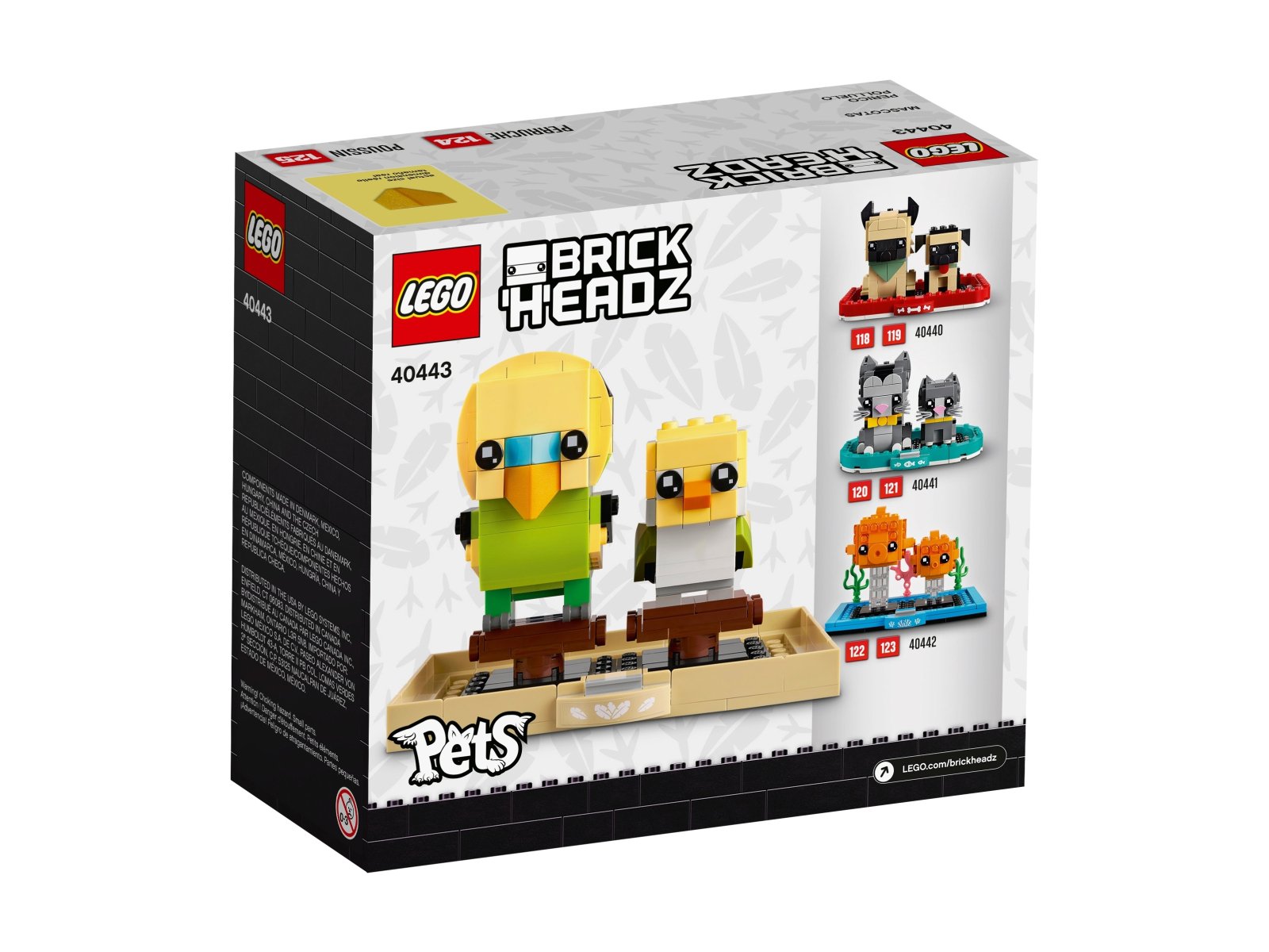 LEGO BrickHeadz Papużka 40443